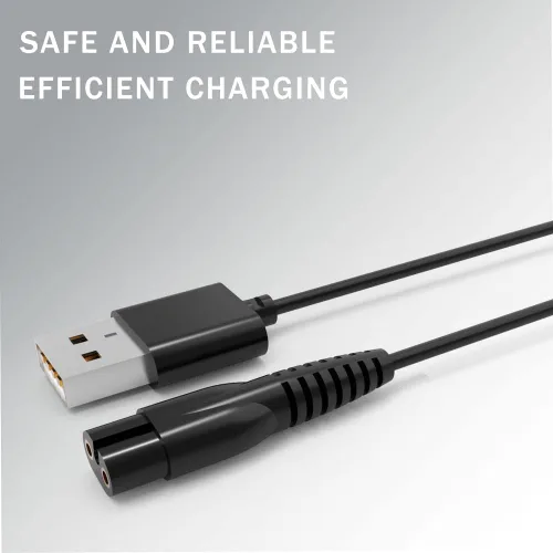 Miniatura 4 de OGMWIN Cable de alimentación de repuesto para hombre Manspot Premium Body Trimmer Cable de carga USB