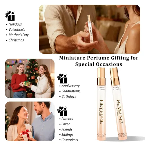 Miniatura 6 de Perfumes de feromonas para mujer Mini: Extrait De Parfum de larga duración - Aceite de perfume cremoso de vainilla con detalles cítricos y mezcla