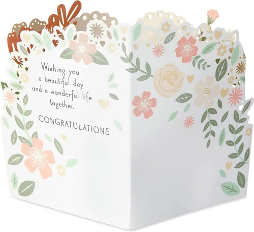 Miniatura 2 de American Greetings Tarjeta de boda desplegable (A Wonderful Life)