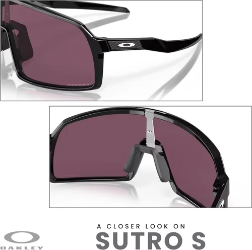 Miniatura 27 de Oakley Sutro OO9406 / OO9462 - Lentes de sol para hombre, kit de correa de accesorios, bolsa de microfibra