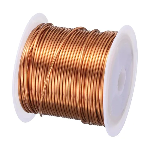Miniatura 89 de MECCANIXITY - Alambre magnético de calibre 46 AWG - 0.04mm Hilo de cobre esmaltado - Bobina de alambre magnético de 14669 pies (4471m) - 50g Grado F