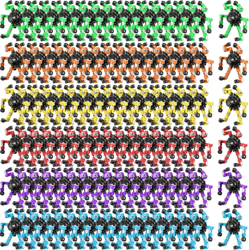Paquete de 120 juguetes giratorios transformables para niños y adultos, divertidos juguetes sensoriales para aliviar el estrés para niñas y niños de