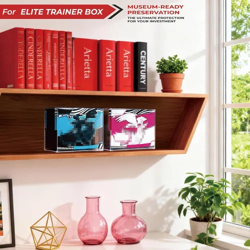 Miniatura 4 de Heetobcos Funda protectora ETB de plástico PET – 0.020 in transparente Elite Trainer Box Protector – Funda ETB compatible con cajas Elite Trainer