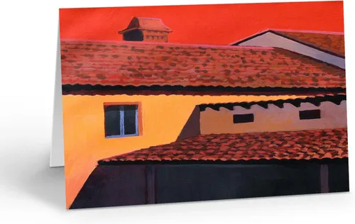 Miniatura 9 de Stonehouse Collection Tarjetas de notas Village Up in the Mountain, México, fabricadas en Estados Unidos, juego de 10 tarjetas de agradecimiento