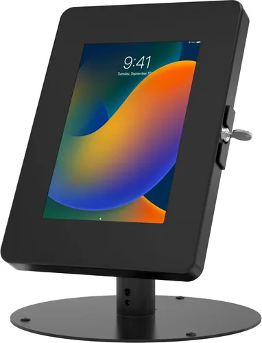 Soporte de punto de venta al por menor para iPad, soporte de quiosco de tableta de lujo CTA con rotación de 360 grados y bloqueo para venta al por