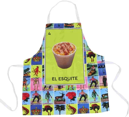 Leos Imports Loteria Card - Delantal de bingo mexicano con bolsillos