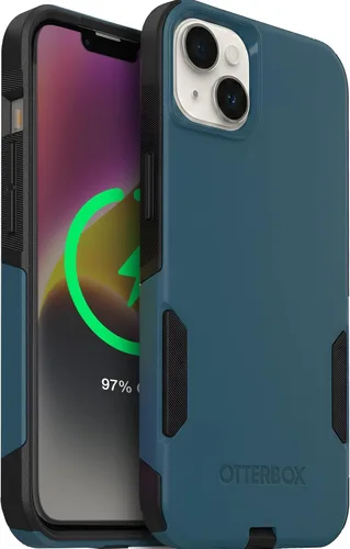 Miniatura 14 de OtterBox Funda para iPhone 13 (solamente) Commuter Series - Rock Skip Way, delgada y resistente, apta para bolsillo, con protección de puerto