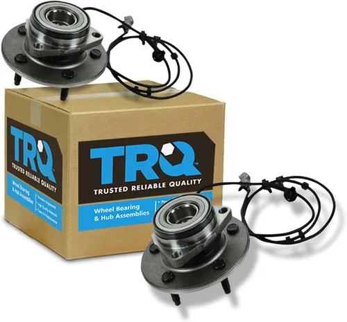 Miniatura 206 de TRQ Juego de 2 rodamientos de rueda delantera y conjunto de cubo 4WD compatible con Ford Ranger Mazda B4000 1998-2000