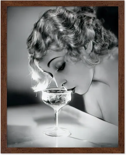 Miniatura 17 de Poster Master Póster Vintage Fotografiado - Impresión Deportiva Retro - Regalo para Artista, Amigo - Niñas Fumando, Cancha de Tenis, Pausa