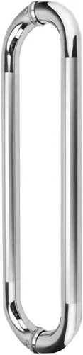 Office Store Door Pull Up Bar Handles, Glass Door Wooden Door Entry Door Handle Bar, Stainless Steel Bar Handles for Sliding Shower Door (Color :