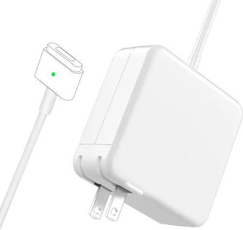 Cargador para Mac Book Air, 45 W Adaptador de corriente Magnético Mag2 de punta en T adecuado para Mac Book Air de 11 y 13 pulgadas después de