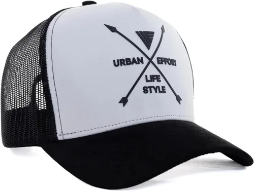 Miniatura 91 de Urban Effort Gorra trasera de malla, para hombres y mujeres, gorra de béisbol de 5 paneles, gran cierre a presión para caza y senderismo