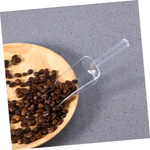 Miniatura 9 de Zerodeko Espátula cilíndrica para helado de 4 piezas, mini taza medidora de plástico para postre estilo aleatorio