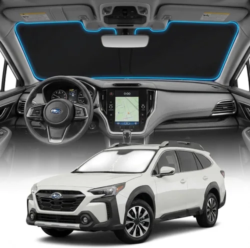 Miniatura 78 de Cubierta para parabrisas para BMW X1 E84 – Ajuste personalizado X1 E84 Accesorios 2016-2024 2025 Parasol plegable protección UV y escudo térmico