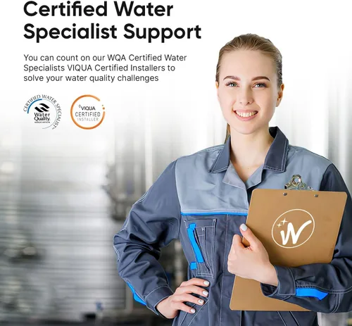 Miniatura 9 de WECO VGRO Sistema de filtración de agua potable de ósmosis inversa de alta eficiencia para debajo del fregadero de 36 galones por día con kit