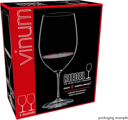 Miniatura 5 de Riedel Vinum Cabernet/Merlot Wine Class, Set de 2