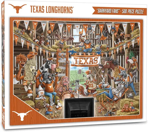 Miniatura 53 de YouTheFan NCAA Barnyard Fans - Rompecabezas de 500 piezas