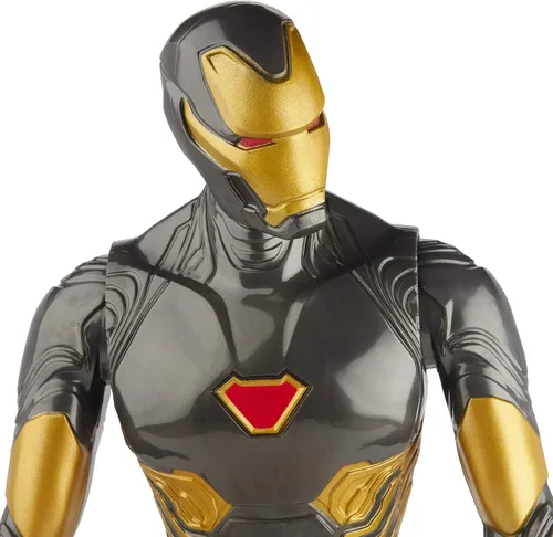 Miniatura 8 de Marvel Avengers Titan Hero Series Blast Gear Iron Man figura de acción, juguete de 12 pulgadas, inspirado en el universo Marvel para niños a partir
