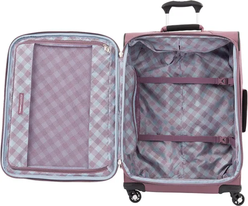 Miniatura 197 de Travelpro Maxlite 5 - Juego de 2 piezas de equipaje de mano de tela, expandibles con 4 ruedas giratorias, bolso blando para debajo del asiento, Negro