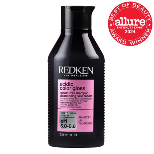 Miniatura 2 de Redken Champú Acidic Color Gloss sin sulfatos para protección del color y brillo para ayudar a extender el color y el brillo para el cabello teñido