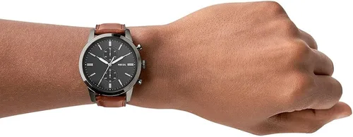 Miniatura 2 de Fossil FS5522 - Reloj cronógrafo de cuarzo para hombre con correa de cuero