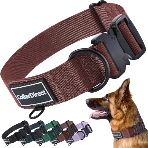 Miniatura 56 de CollarDirect - Collar de seguridad reflejante para perro, con hebilla ajustable de nailon, para perros pequeños, medianos, grandes, en color rosa