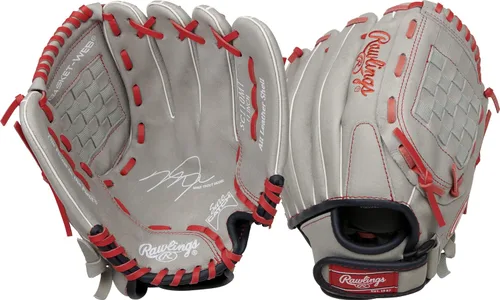 Miniatura 26 de Rawlings Guante de béisbol y sóftbol Sure Catch Modelos de T-Ball, para jóvenes y adultos recreativos Múltiples tallas y estilos