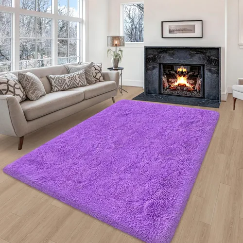 Miniatura 43 de Alfombras verdes para dormitorio de niños: alfombra de pasillo lavable de 2x6, alfombras pequeñas antideslizantes, esponjosas, suaves, peludas