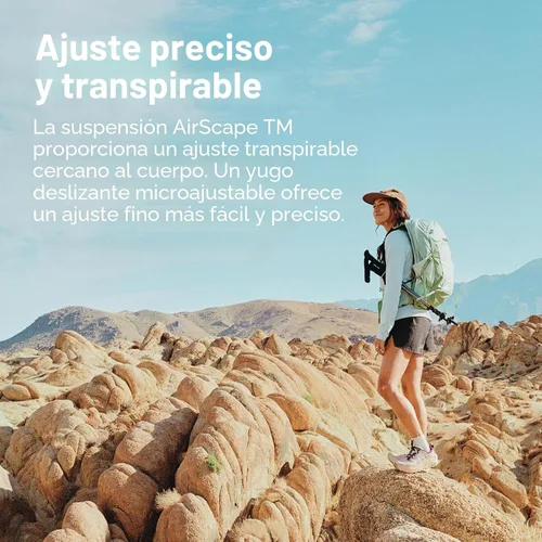 Miniatura 3 de Osprey Tempest 22L Mochila ligera de senderismo para mujer, mochila pequeña para viajes y campamentos, verde menta helada/Botánica