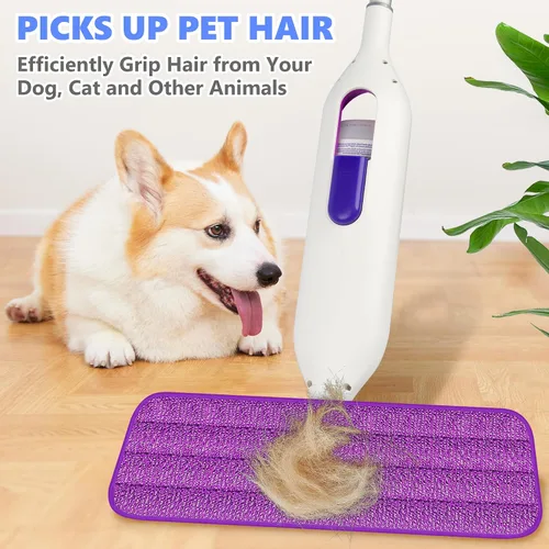 Miniatura 5 de Almohadillas de repuesto reutilizables compatibles con Swiffer PowerMop, repuestos de microfibra para mopa eléctrica, lavables a máquina