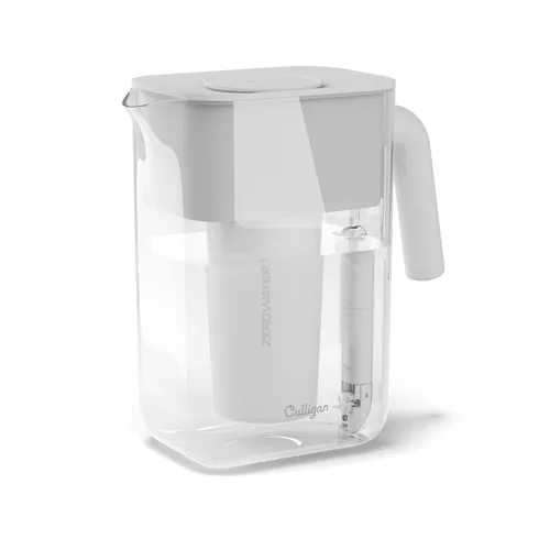 Miniatura 12 de Culligan con tecnología ZeroWater - Dispensador de filtro de agua de 23 tazas – Incluye filtro de agua avanzado de 5 etapas, certificado