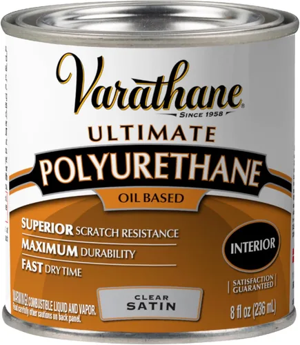 Miniatura 10 de Varathane - Poliuretano Ultimate a base de aceite, un cuarto de galón, acabado semi-brillante