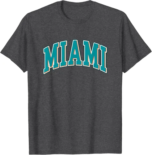 Miniatura 32 de Miami - Hometown Pride - Diseño retro - Camiseta clásica