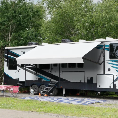 Miniatura 10 de Suncode Toldo para autocaravana para caravana y cámper, toldo eléctrico para cámper, kit completo de toldo eléctrico para cámper, marco blanco