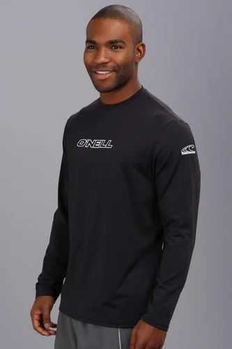 Miniatura 4 de O'Neill Camisetas de protección solar O'Neill Basic Skins UPF 50+ Camiseta de manga larga para hombre Negro