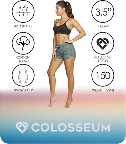 Miniatura 5 de Colosseum Active Simone - Pantalones cortos de yoga y correr para mujer