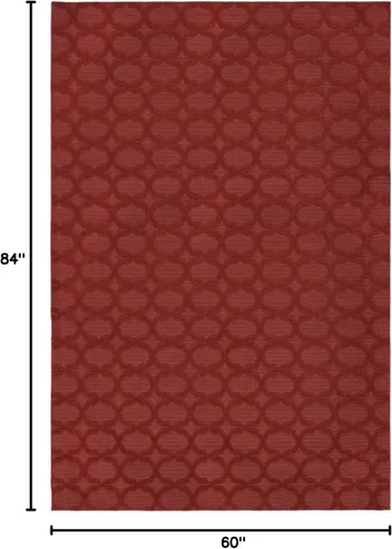 Miniatura 287 de Garland Rug Sparta - Alfombra antideslizante de polipropileno de 2 pies x 12 pies, color negro, ideal para salas de estar y pasillos, elegante