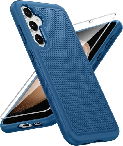 Miniatura 36 de FNTCASE Funda para teléfono Galaxy A14-5G: protección contra caídas de grado militar Samsung A14 5G, probada contra caídas de 14 pies, protector