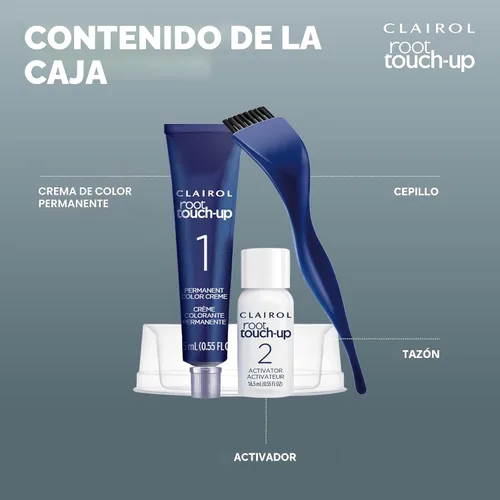 Miniatura 11 de Clairol Root Touch-Up by Nice'n Easy - Tinte permanente para el cabello, color castaño ceniza medio 5A para el cabello, paquete de 1 unidad 5A
