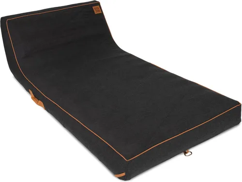 Miniatura 7 de Big Joe Lux Chaise - Flotador inflable prémium para piscina, rayas azul marino y marfil, malla de primera calidad, mezcla de poliéster duradera
