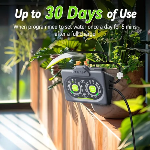 Miniatura 5 de RAINPOINT Kit inteligente de riego automático para plantas de interior, control WiFi/App y control local, sistema de riego por goteo sin grifo
