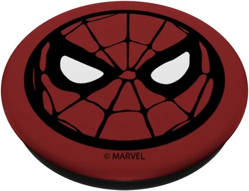 Miniatura 2 de Marvel Spider-Man - Máscara circular para niños, PopSockets Adhesivo PopGrip