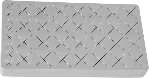 Miniatura 9 de Organizador minimalista de lápiz labial, caja de almacenamiento de maquillaje de silicona, 36 rejillas, gris, belleza/maquillaje