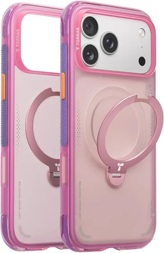 Miniatura 15 de TORRAS Ostand Q3 Air - Funda para iPhone 17 Pro Max con soporte magnético de 360°, compatible con MagSafe, probado contra caídas de grado militar