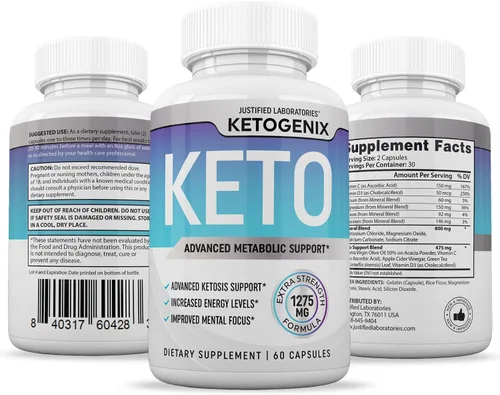 Miniatura 6 de Ketogenix Keto Pills 1275 mg Fórmula nueva y mejorada que contiene vinagre de sidra de manzana, aceite de oliva extra virgen en polvo, hoja de té