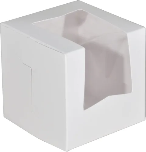 Miniatura 5 de Southern Champion Tray 0908 - Caja de cartón de papel de estraza, revestimiento de arcilla, blanco, sin ventana, 4-1/2 pulgadas de largo x 4-1/2