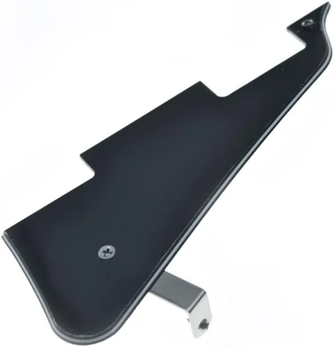 Miniatura 65 de KAISH Golpeador de guitarra Abalone Pearl LP con soporte de acero inoxidable negro y tornillos de montaje de acero para USA Les Paul