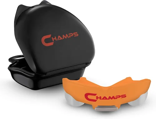 Miniatura 8 de Champs MMA Protector Bucal Transpirable para Boxeo, MMA, Jiu Jitsu, Muay Thai, Lucha Libre y Deportes de Combate – Diseño de Fácil Ajuste, Hervir