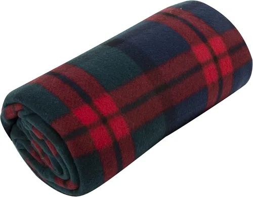 Miniatura 3 de Trail maker Paquete de 24 mantas a granel de 50 x 60 de tejido polar Sherpa con diseño a cuadros para invitados de boda, personas sin hogar, Cuadros