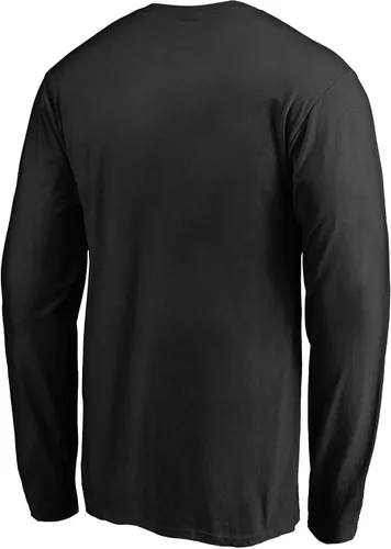 Miniatura 2 de Fanatics Men's Black Detroit Lions Futbol Americano Long Sleeve T-Shirt
